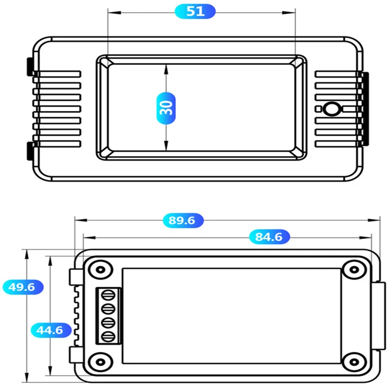 Новейшая модель Переменного тока 6In1 220V 100A однофазный цифровой Панель Amp Вольт