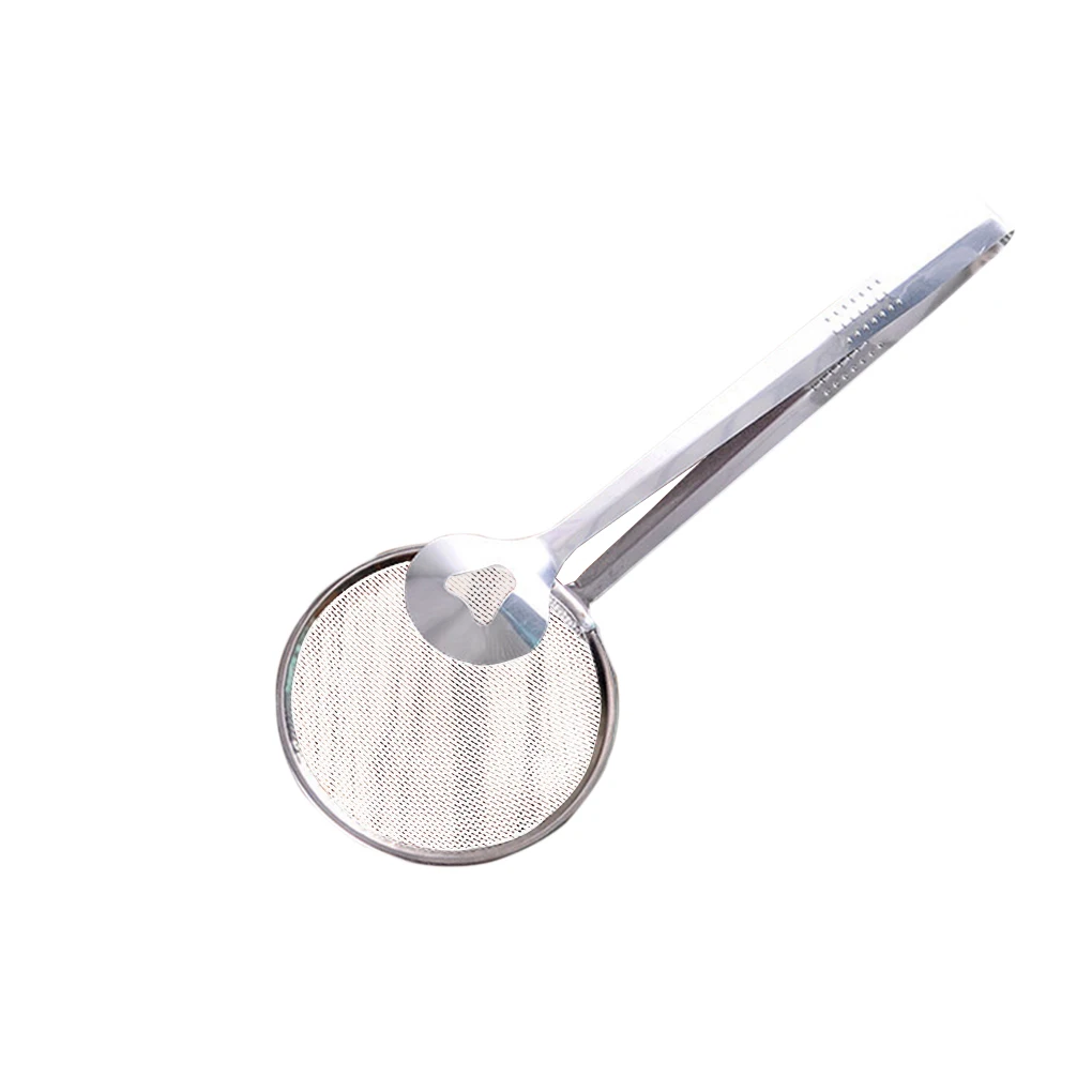 

1pcs Stainless Steel Clips Strainer Food Clip Colander Mesh Strainer Kitchen Spoon Tools Harmless Kitchen Spoon Tools Harmless