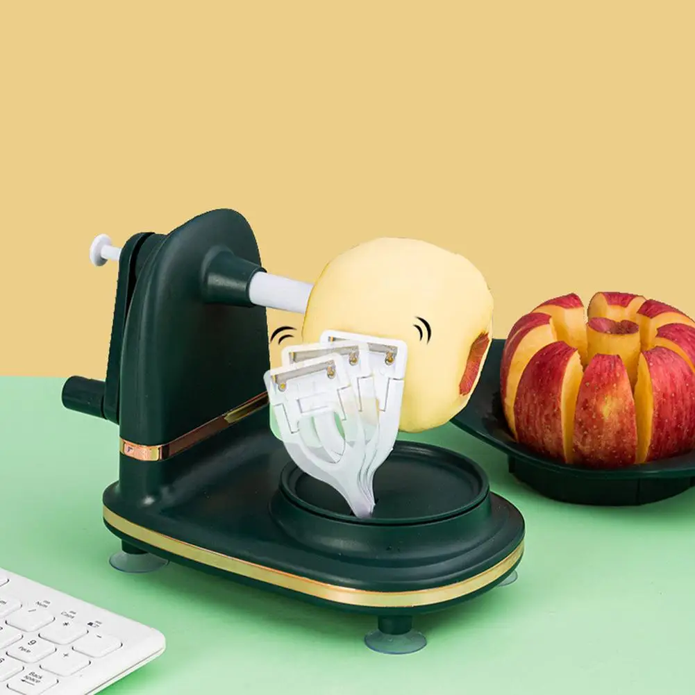 

Kitchen Tools Apple Peeler Hand Cranking Potato Peeler ABS Suction Base Stainless Steel Blade Corer Fruit Apple Peeling Artifact