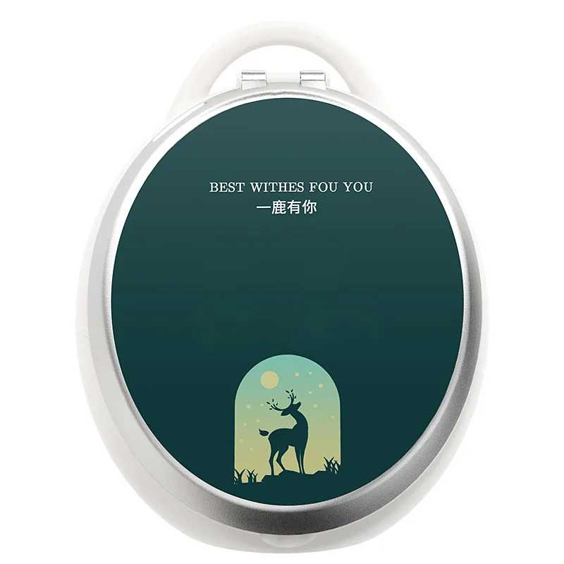 

LED Makeup Mirror Valentine's Day Charging Touch Three-speed Dimming Led Makeup Mirror with Light 14 Inch Smart Storage Box