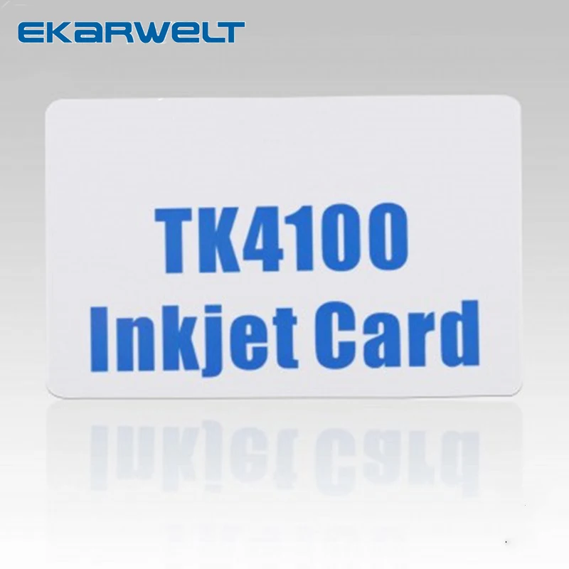 RFID 125 кГц TK4100 чип струйный ПВХ ID карта для epson canon струйные принтеры|card card|card pvccard rfid