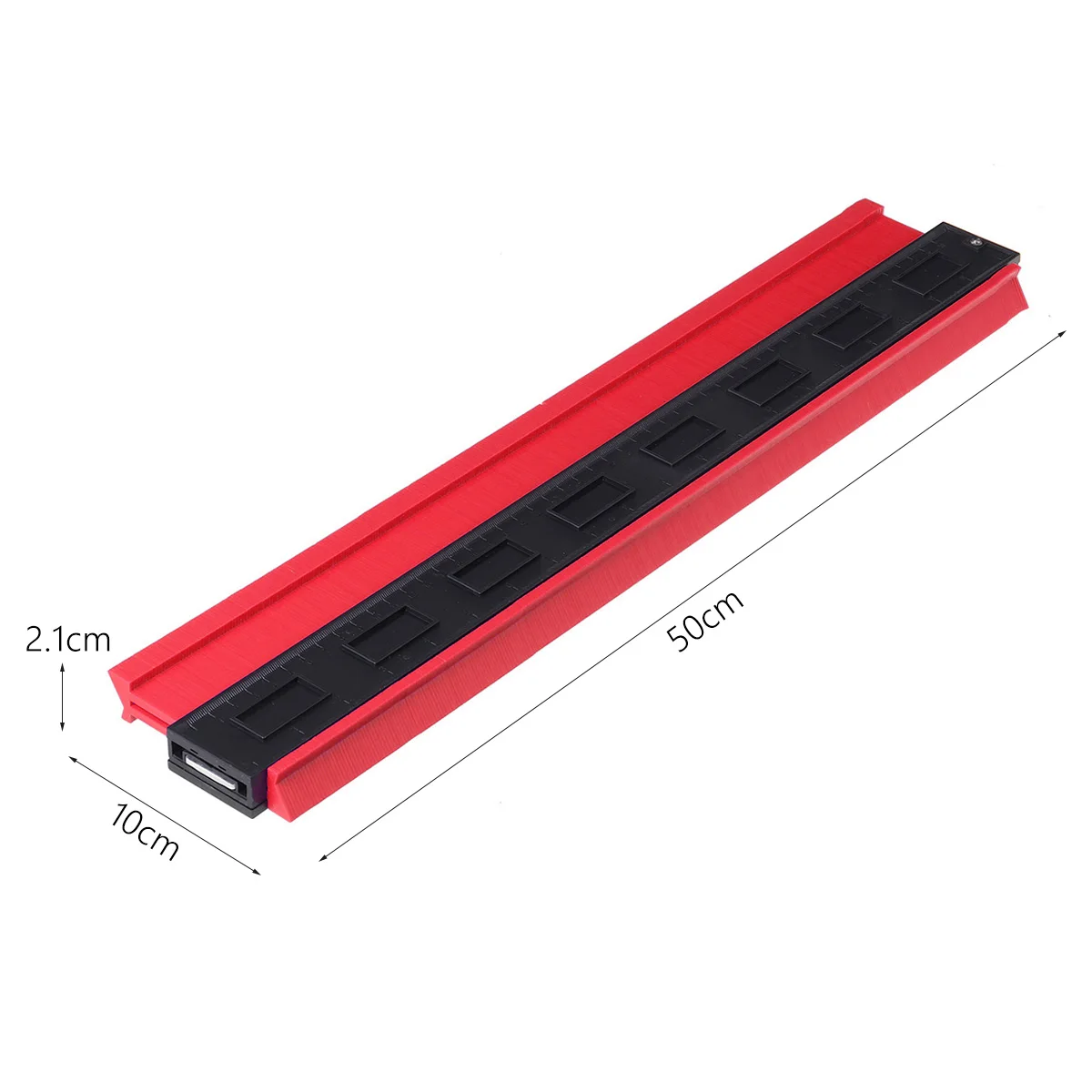

50CM/ 20 inch Shape Gauge Duplicator Profile Duplication Contour Profile Gauge Template Plastic Copy Duplicator Measuring Tools