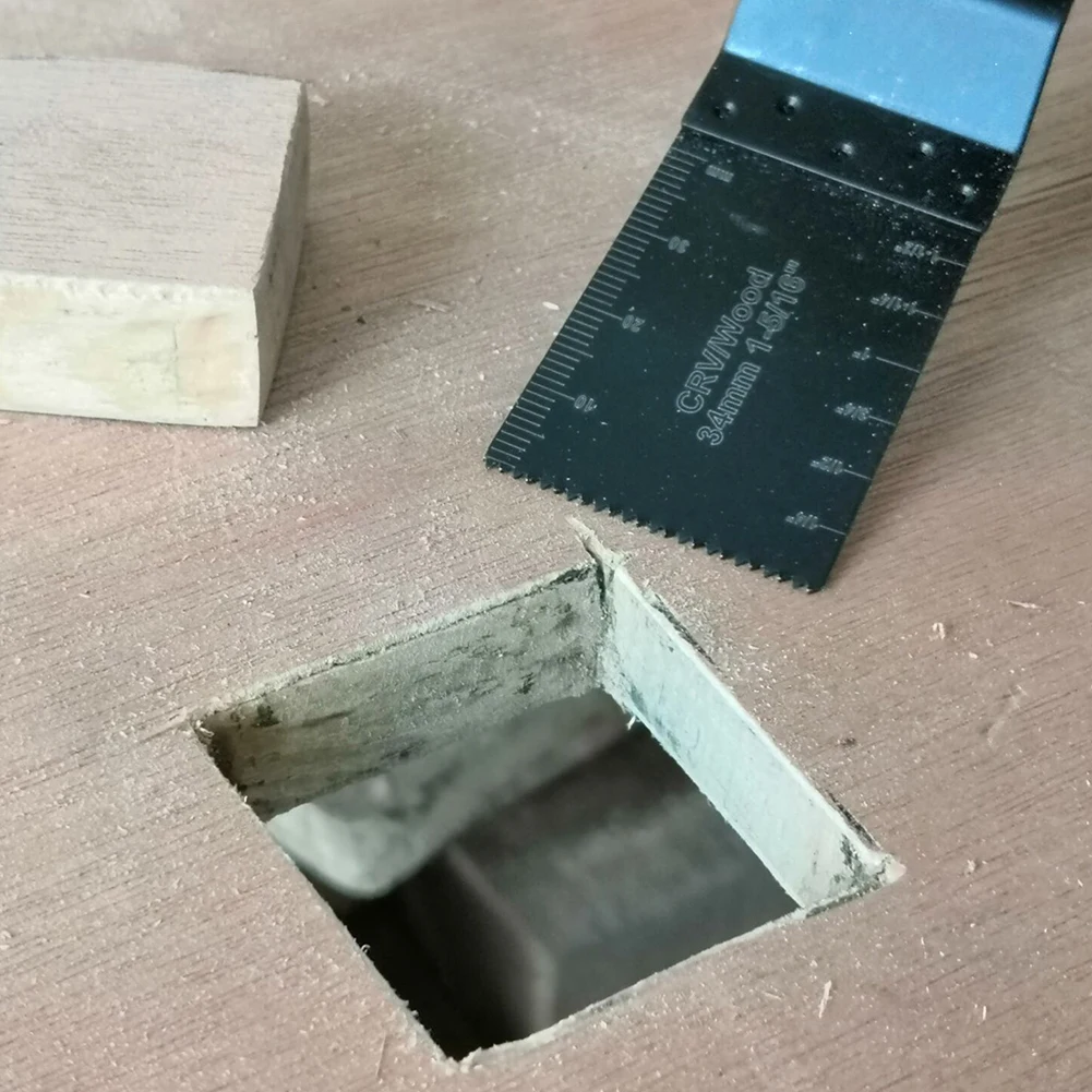 

6pcs Multitool Oscillating Saw Blade Set for Wood Multi-functional Woodworking Cutter Power Tools for Wood Cutter Power Tools