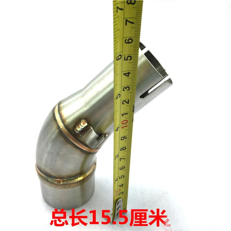 TKOSM соединение выхлопной трубы мотоцикла среднее звено адаптер Глушитель Зажим