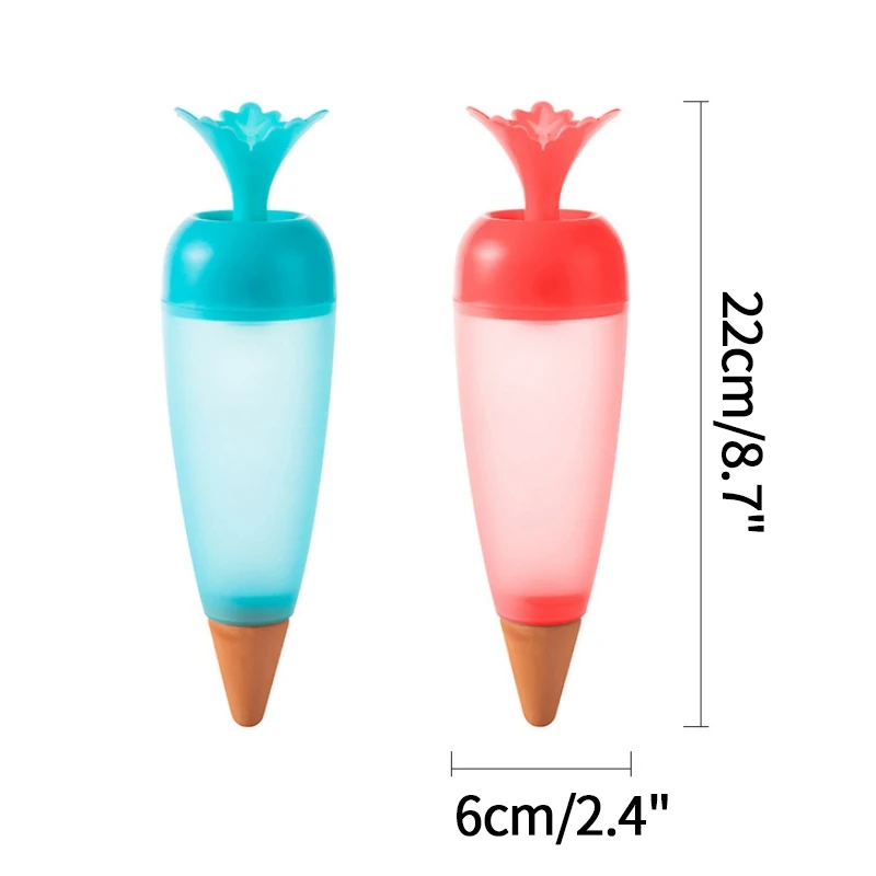 

Home Office Automatic Plant Watering Device Carrot Shaped Plants Water Feeder Automatic Water Drip Cans for Potted Hanging Plant