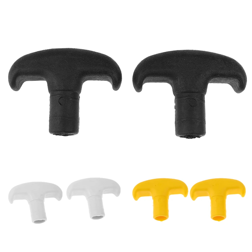 MagiDeal высокое качество 2 шт. ПВХ весло для каноэ T образная ручка каяк лодка