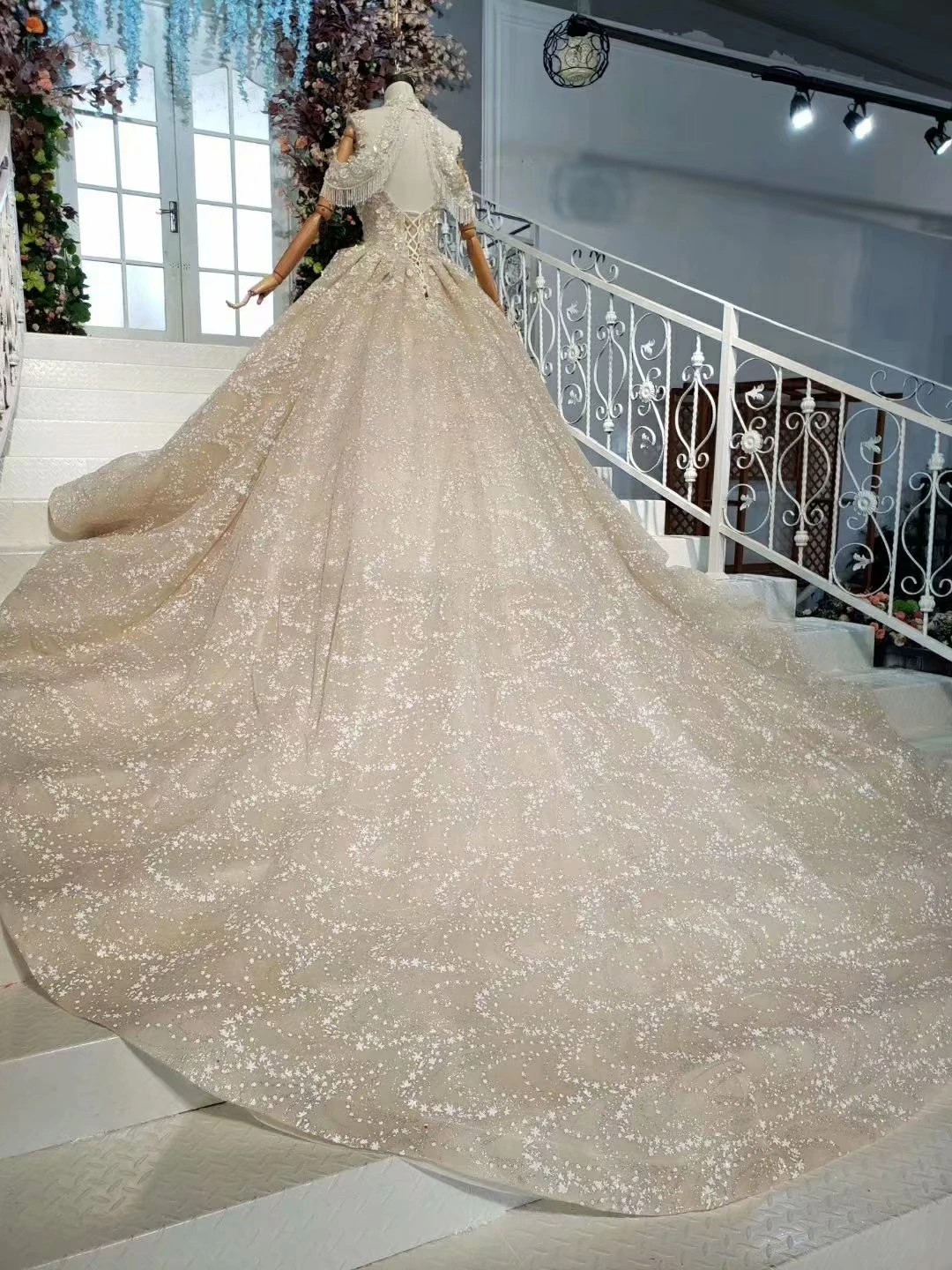 BacklakeGirls роскошное свадебное платье для беременных больших размеров с высоким