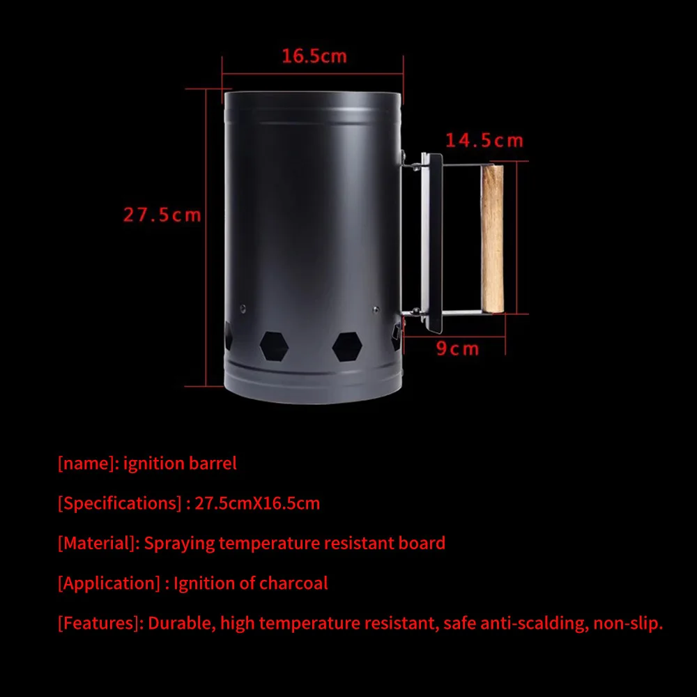 Угольный уголь воспламенение углеродное барбекю воспламенитель из алюминиевого