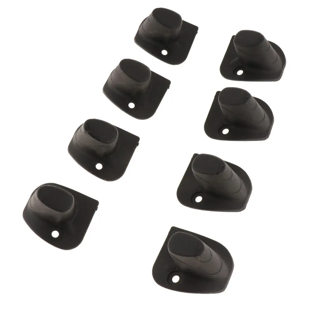 

8 Pcs Replacement Plastic Luggage Stud Luggage Feet Pad For Luggage Bags Suitcase Stand Feet