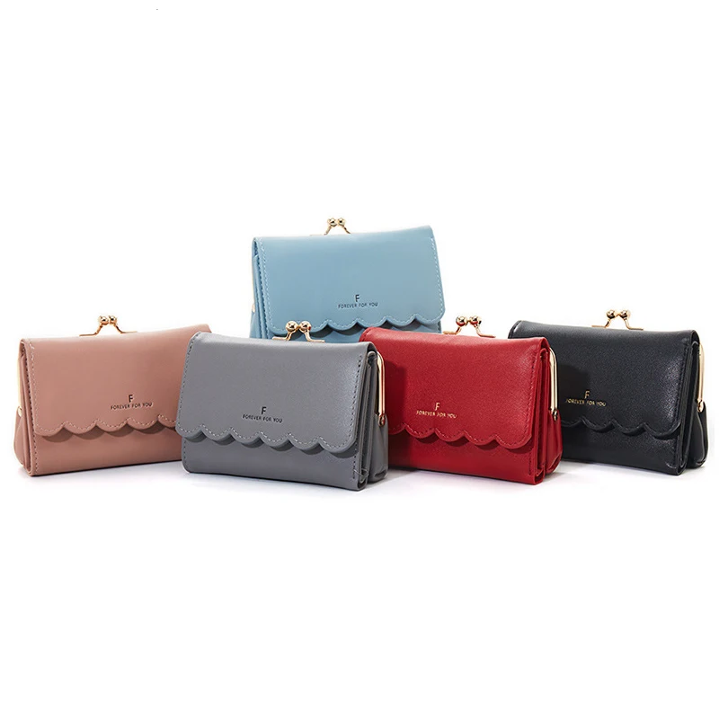 LILY QUEEN женский мини милый короткий кошелек модный из искусственной кожи