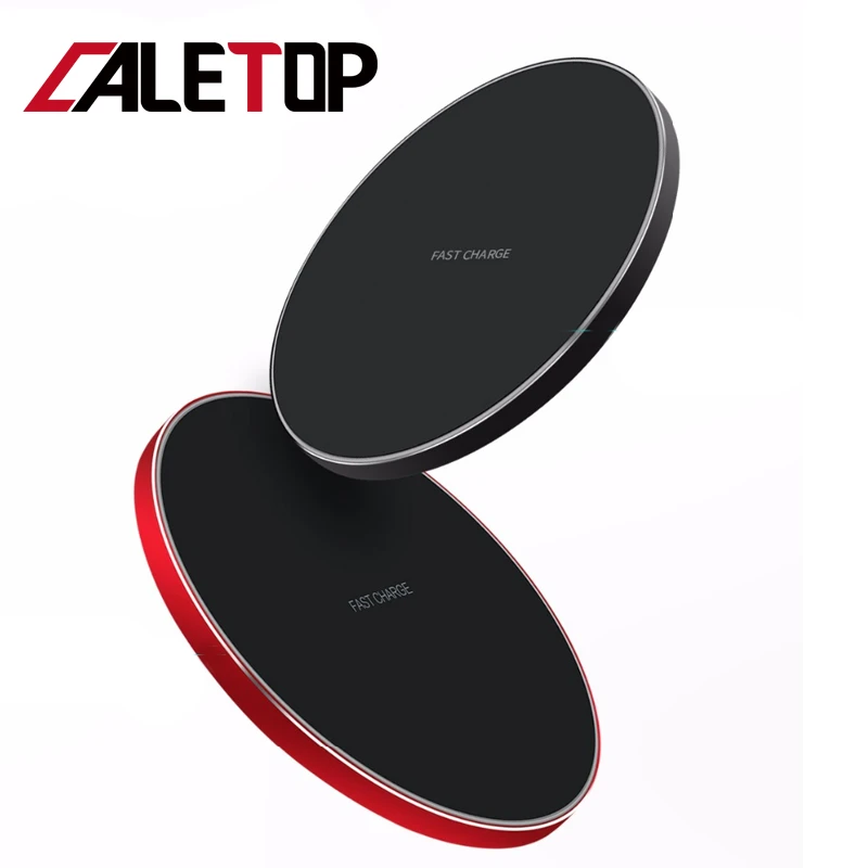 Быстрое беспроводное зарядное устройство CALETOP 10 Вт/7 5 Вт/5 Вт QI для iPhone X/XS Max