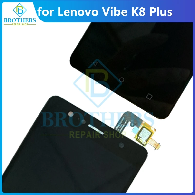 lcd screen for lenovo vibe k8 plus lcd display lcd assembly k8plus touch screen digitizer phone repair parts replacement 5 2 free global shipping