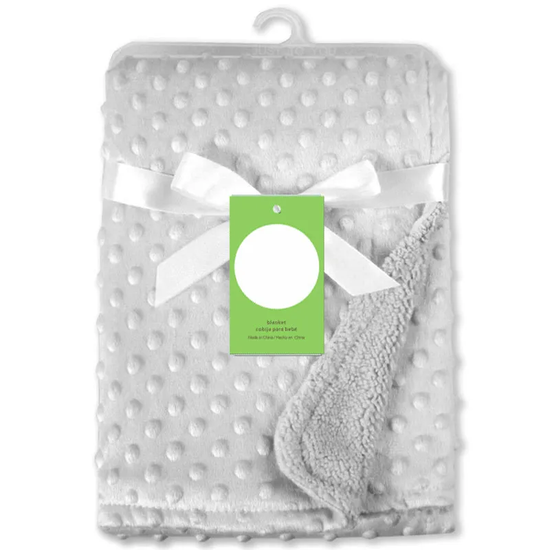 Manta de beb&eacute; arrullo para reci&eacute;n nacido, pa&ntilde;ales de beb&eacute;, manta polar suave t&eacute;rmica, juego de ropa de cama s&oacute;lida, edred&oacute;n de algod&oacute;n, productos de ba&ntilde;o para reci&eacute;n nacido-1