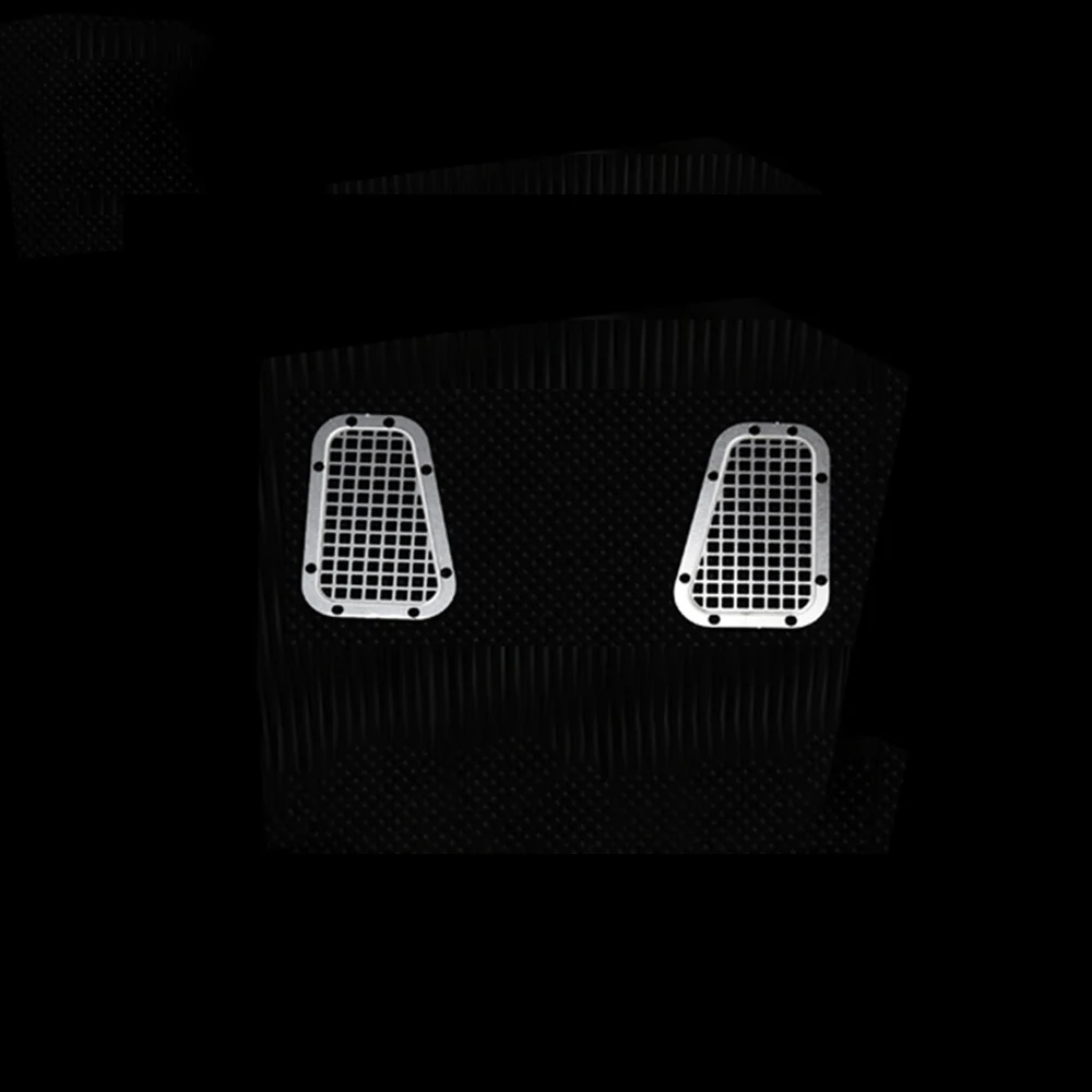 Крышка металлическая впускная решетка декоративная крышка для 1/10 RC гусеничная