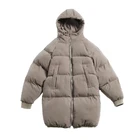 Зимняя куртка с капюшоном для мужчин, свободная, толстая, теплая, высокое качество, водонепроницаемая, на молнии, персиковая кожа, одежда для мужчин, модные парки, пальто S-5XL