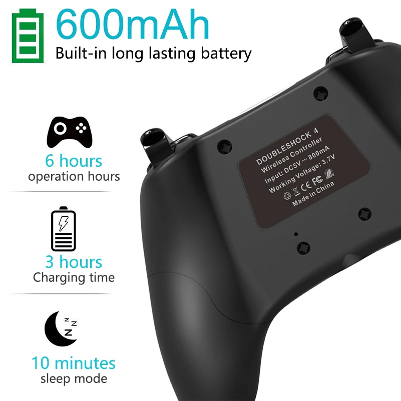Беспроводной геймпад для PS4 контроллер Playstation Bluetooth джойстик геймпады PS4/PS4 Pro Slim