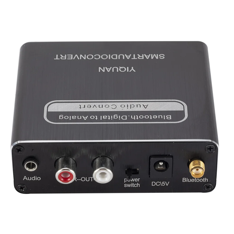 Цифро-аналоговый аудиоконвертер с Bluetooth 5 0 приемник воспроизведение микрофона