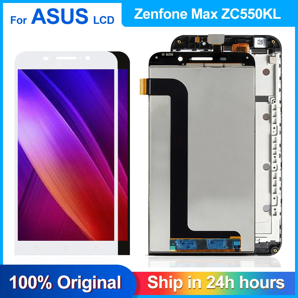 ЖК дисплей 5 дюйма для ASUS Zenfone Max ZC550KL Z010DA с сенсорным экраном и дигитайзером в
