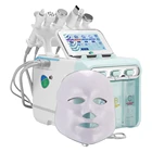 Аппарат для лица 7 в 1, водородный, кислородный, с небольшими пузырьками