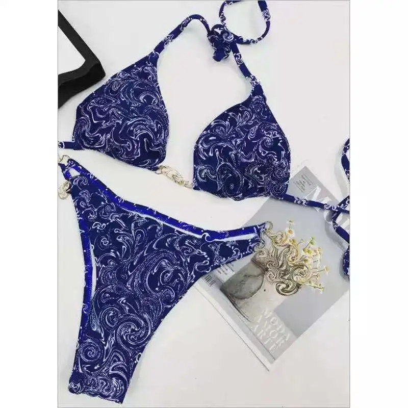

Bikini 2021 Brand Swimsuit Women Swimwear Push Up Bikini Set Patchwork Biquini Brazilian Summer Beach Bathing Suit Swim Wear