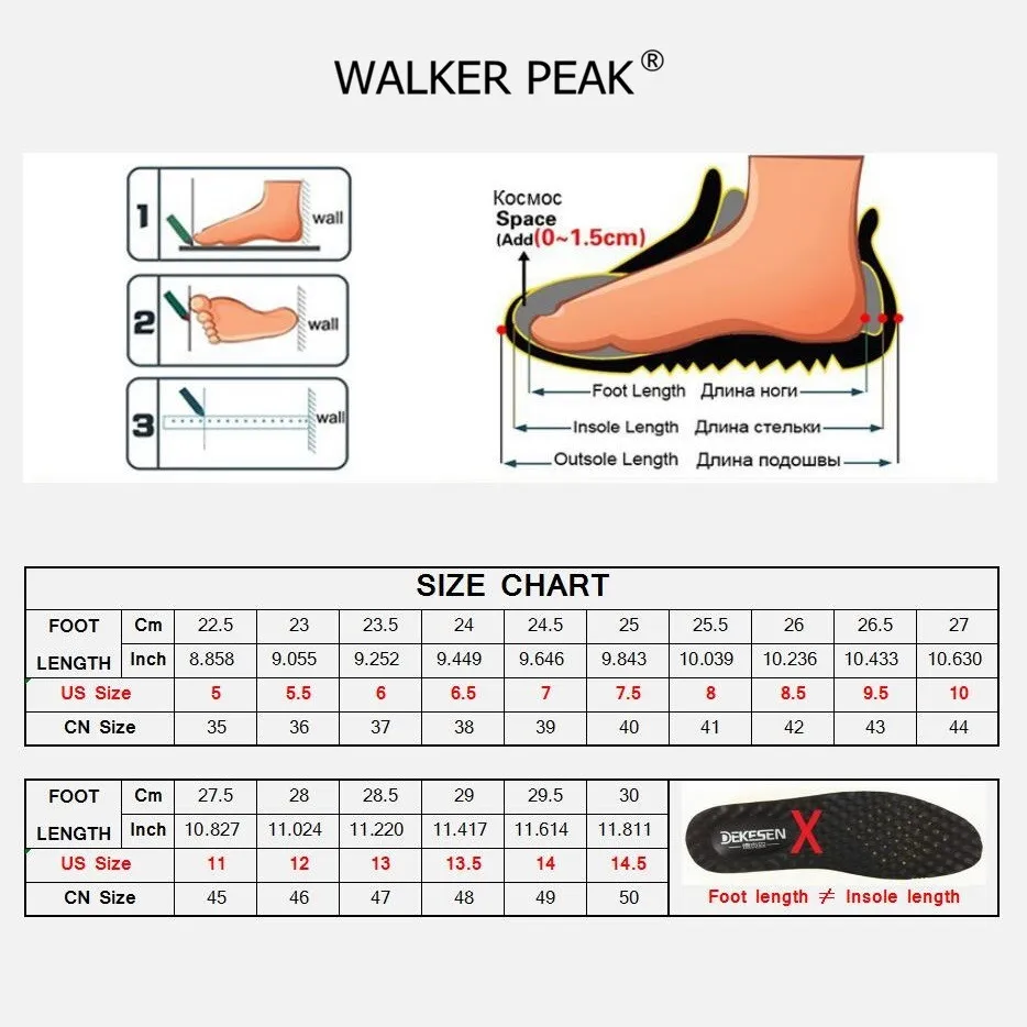 Сандалии Walkerpeak мужские из натуральной кожи модная повседневная нескользящая