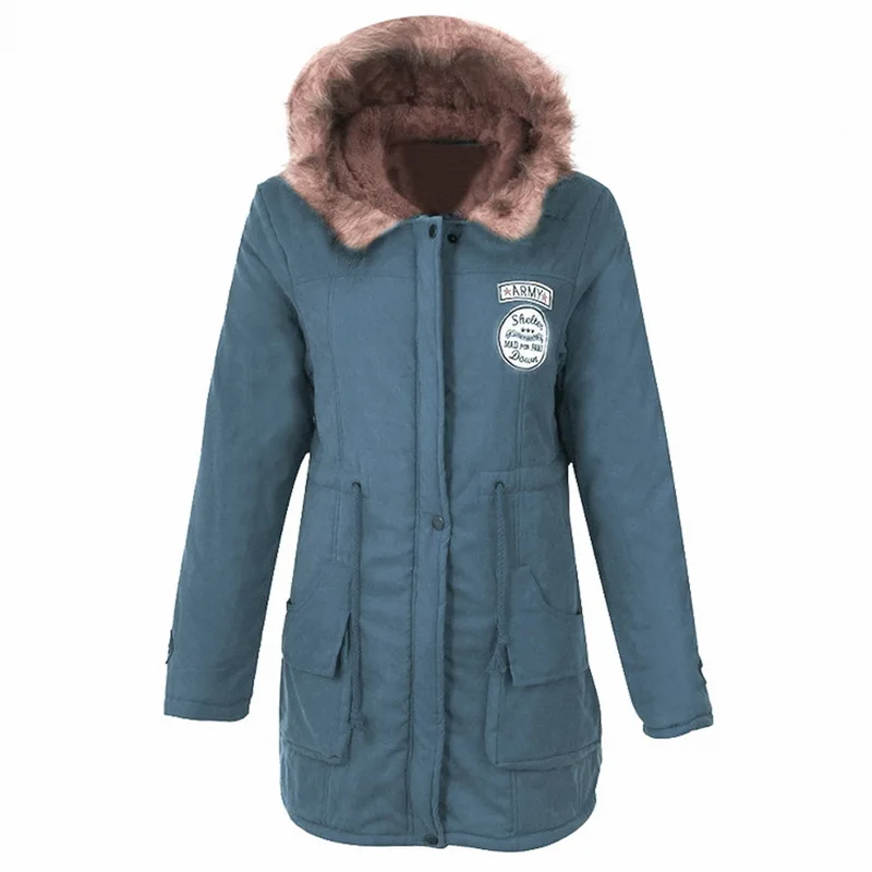 Зимняя куртка длинное пальто для женщин длинные парки женское зимнее с капюшоном