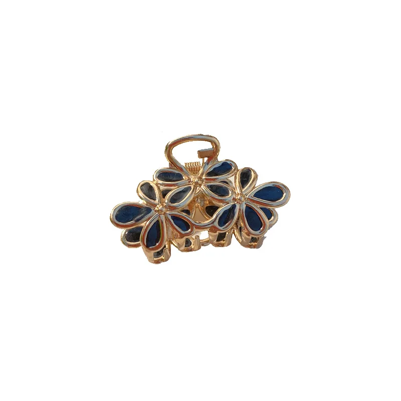 

Internet Celebrity Elegant Headdress Flower Hair Clip Korean Ins Barrettes Female Back Head Clip Bangs Hair Claw Barrettes