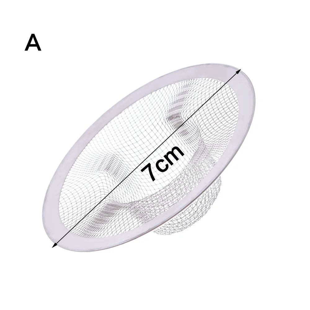 Полностью отверстие S/M/L нержавеющая сталь волосы в ванной Ловца пробка для слива