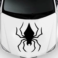 newest spider auto stickers on the car fashion vinyl car decorative accessories blackwhite