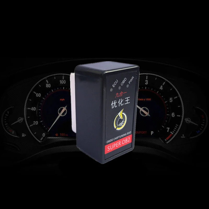 

OBDIICAT-HK01 Super OBD2 Nitro OBD EcoOBD2 ECU Chip Tuning Box Plug Car 15% Fuel Save More Power HK24 For Truck dropshipping