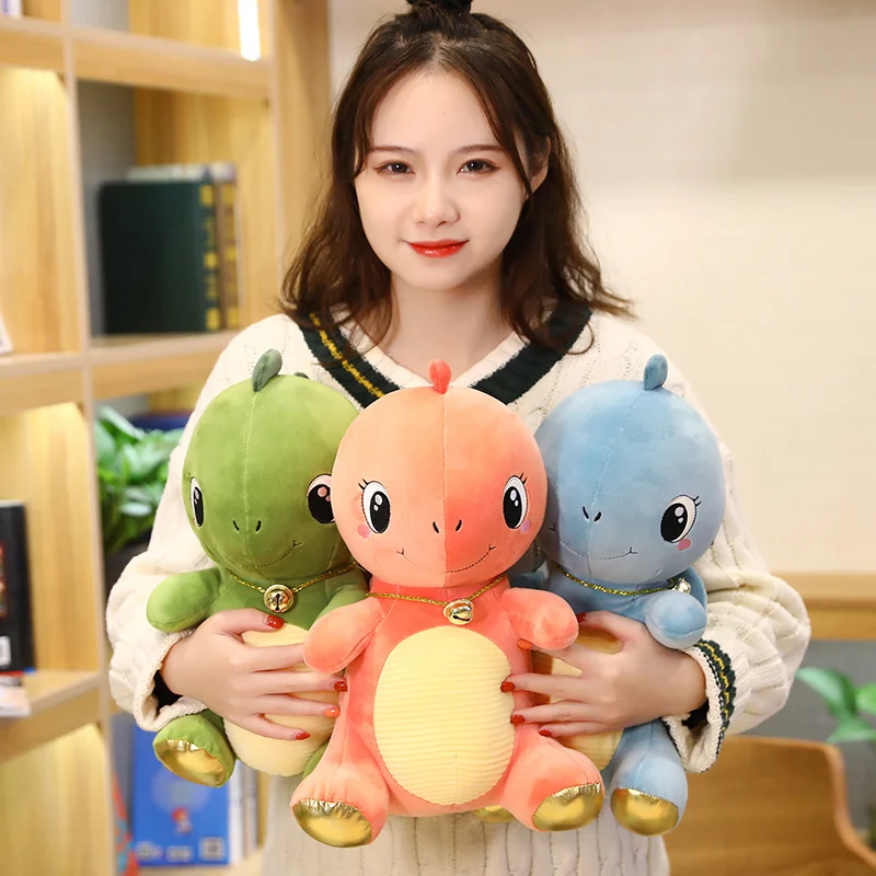 

Cute blue green orange purple little flying dragon plush doll soft fur stuffed animal kids and girls holiday gifts
