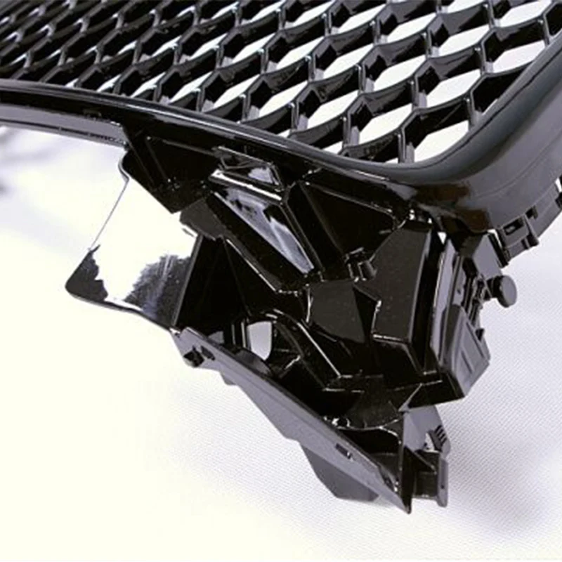 Для Audi A4 B8 RS4 стиль черный передний бампер гриль решетка 2009 ~ 2012|bumper grille|front bumper