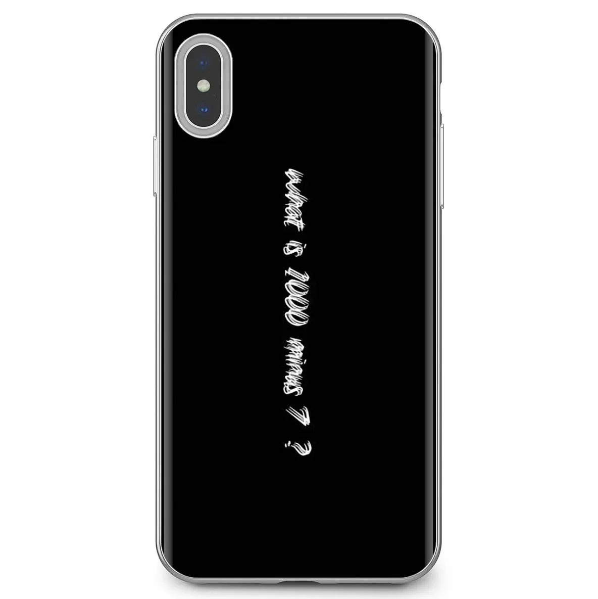 Силиконовый чехол с цитатами Токийский Гуль для Sony Xperia XA Z Z1 Z2 Z3 Z5 XZ1 XZ2 compact M2 M4 M5 C4 C6