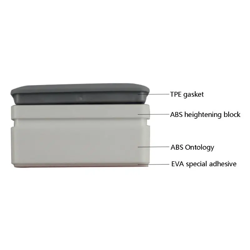 

4 Pieces Toilet Seat Bumpers with Strong Adhesive - Provide a Great Buffering an K0AB