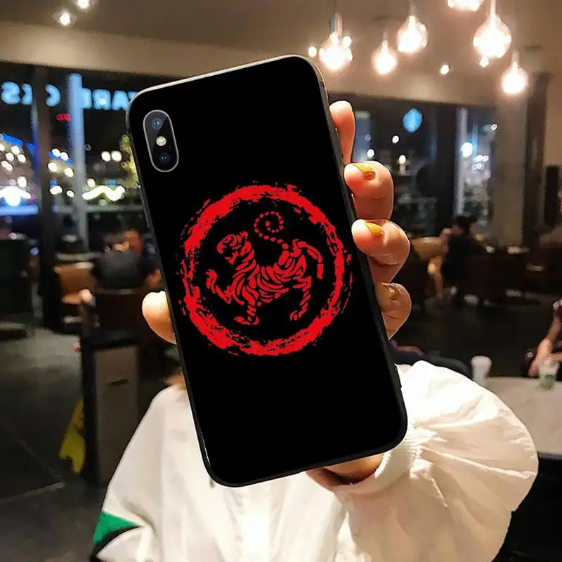 

Kyokushin Karate Symbol logo high quality Phone Case coque for iPhone 11 12 pro XS MAX 8 7 6 6S Plus X 5S SE 2020 XR