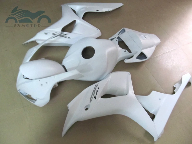 Инжекторный комплект Подходит для Honda CBR1000RR 2006 2007 CBR 1000RR 06 07 Белый АБС пластмасса
