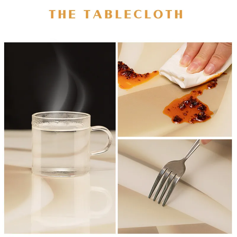 Скатерть из ПВХ с 3D принтом водонепроницаемый коврик для стола маслостойкая