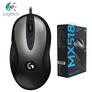 Мышь Logitech MX518 легендарная игровая с датчиком HERO, 16000DPI