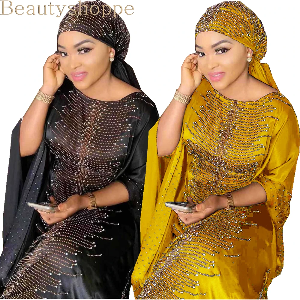 Платья в африканском стиле для женщин 6 цветов большие размеры Дашики бисер