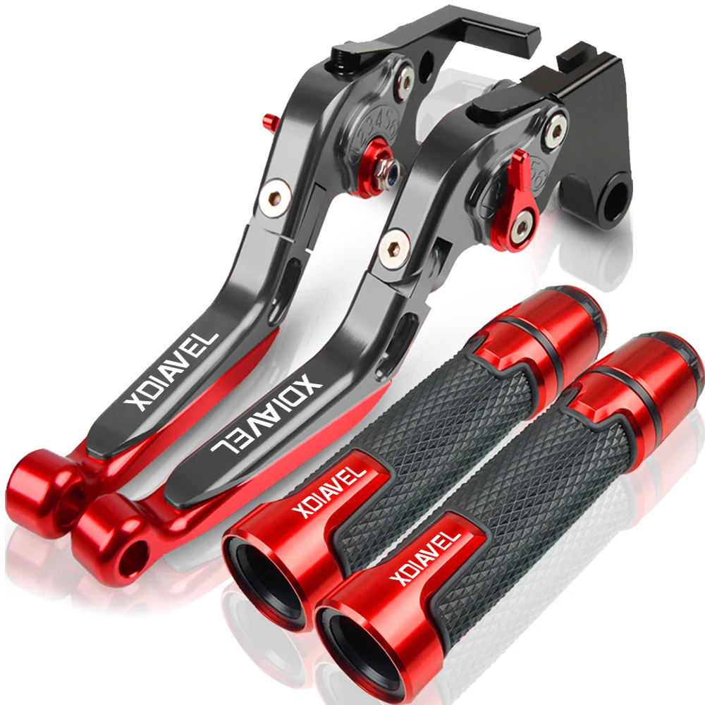 

For DUCATI XDiavel XDiavelS 2011 2012 2013 2014 2015 2016 Balanced Plug Slider 22MM Handlebar Grips Brake Clutch Levers Moto CNC