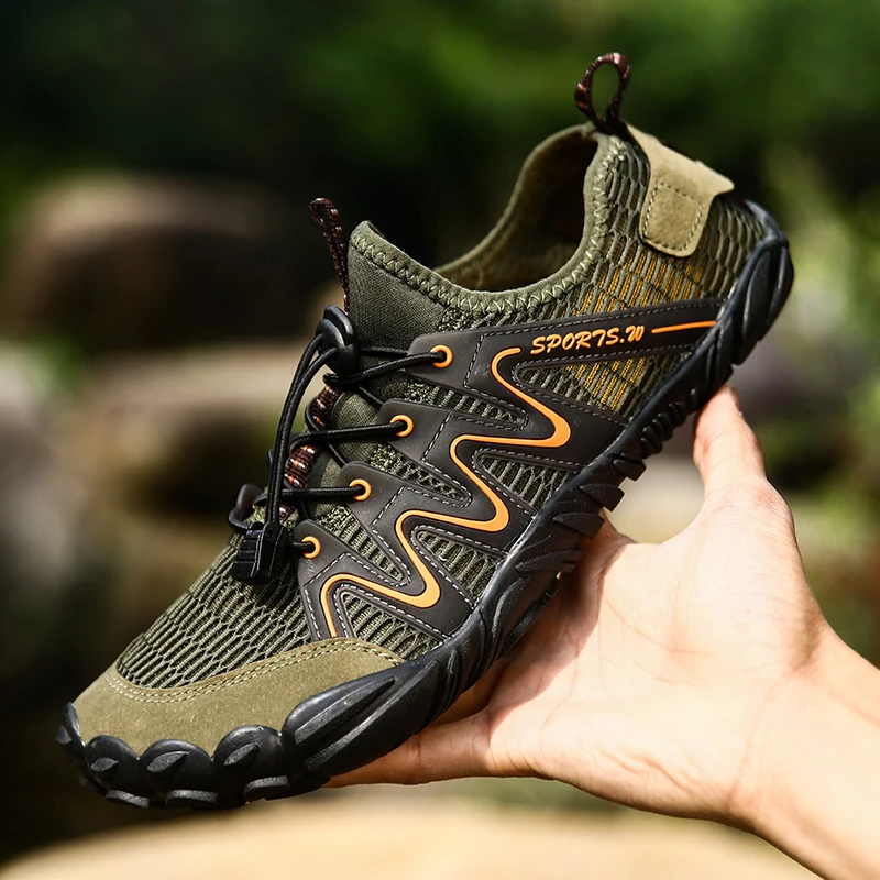 Кроссовки мужские для дайвинга на резинке Нескользящие воды летняя обувь