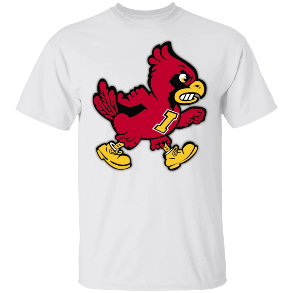 Белая футболка Iowa State Cyclones football 2019 Приталенная M-Xxxl | Мужская одежда