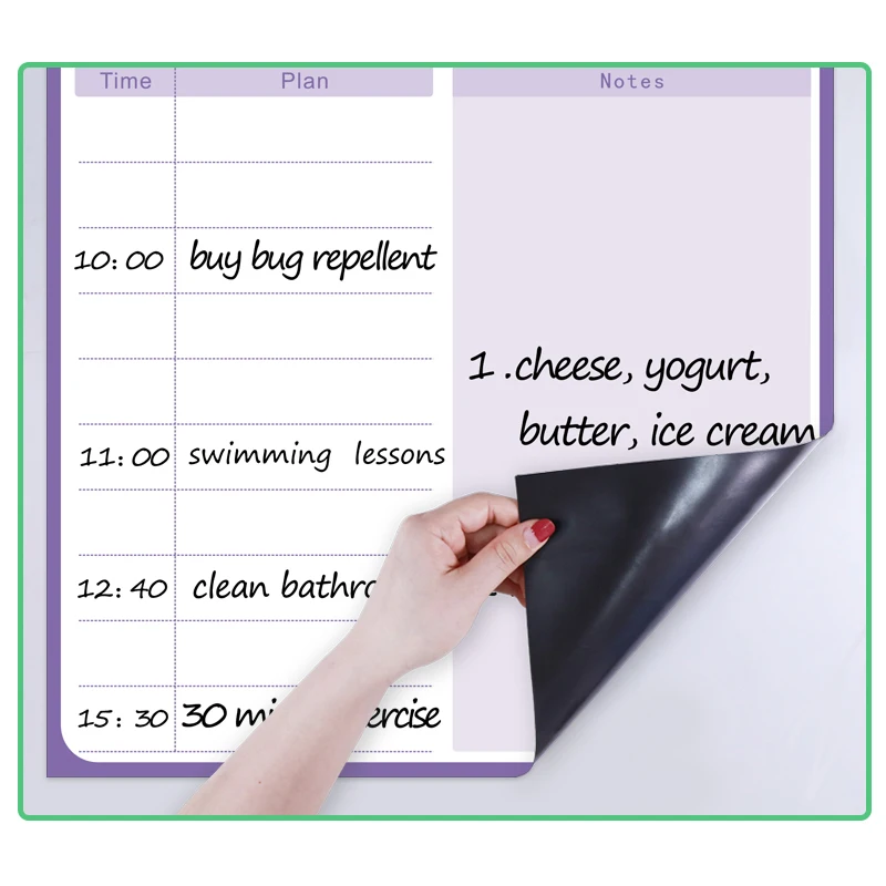 Магнитный календарь для управления временем ежедневный ежемесячный планировщик