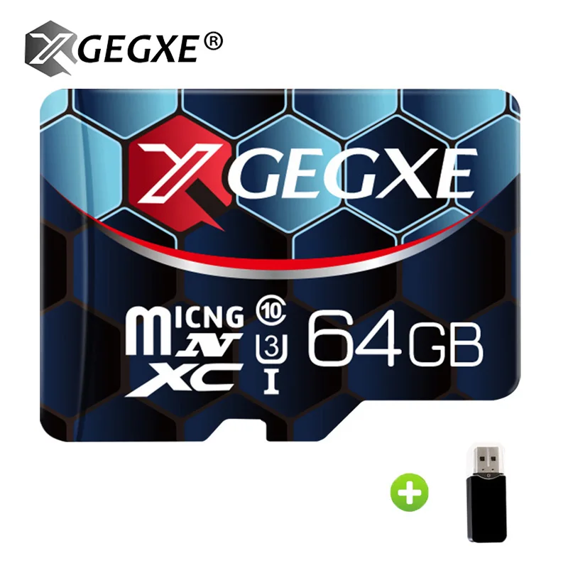 Карта памяти XGEGXE 64 ГБ 8 16 32 128 Гб Micro SD C10 TF карта флэш накопитель для смартфона|Карты