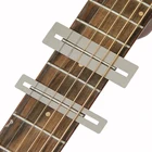 Гитарные ремонтный набор инструментов Профессиональный 2x серебристо-защита грифа щитки для бас-гитары инструменты для ремонта струнных инструментов Запчасти аксессуары