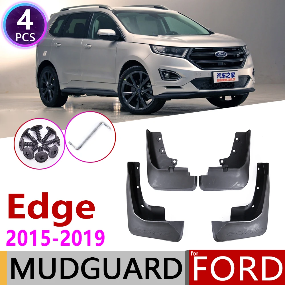 Спереди и сзади автомобиля брызговик для Ford Edge 2015 ~ 2019 Fender закрылки аксессуары