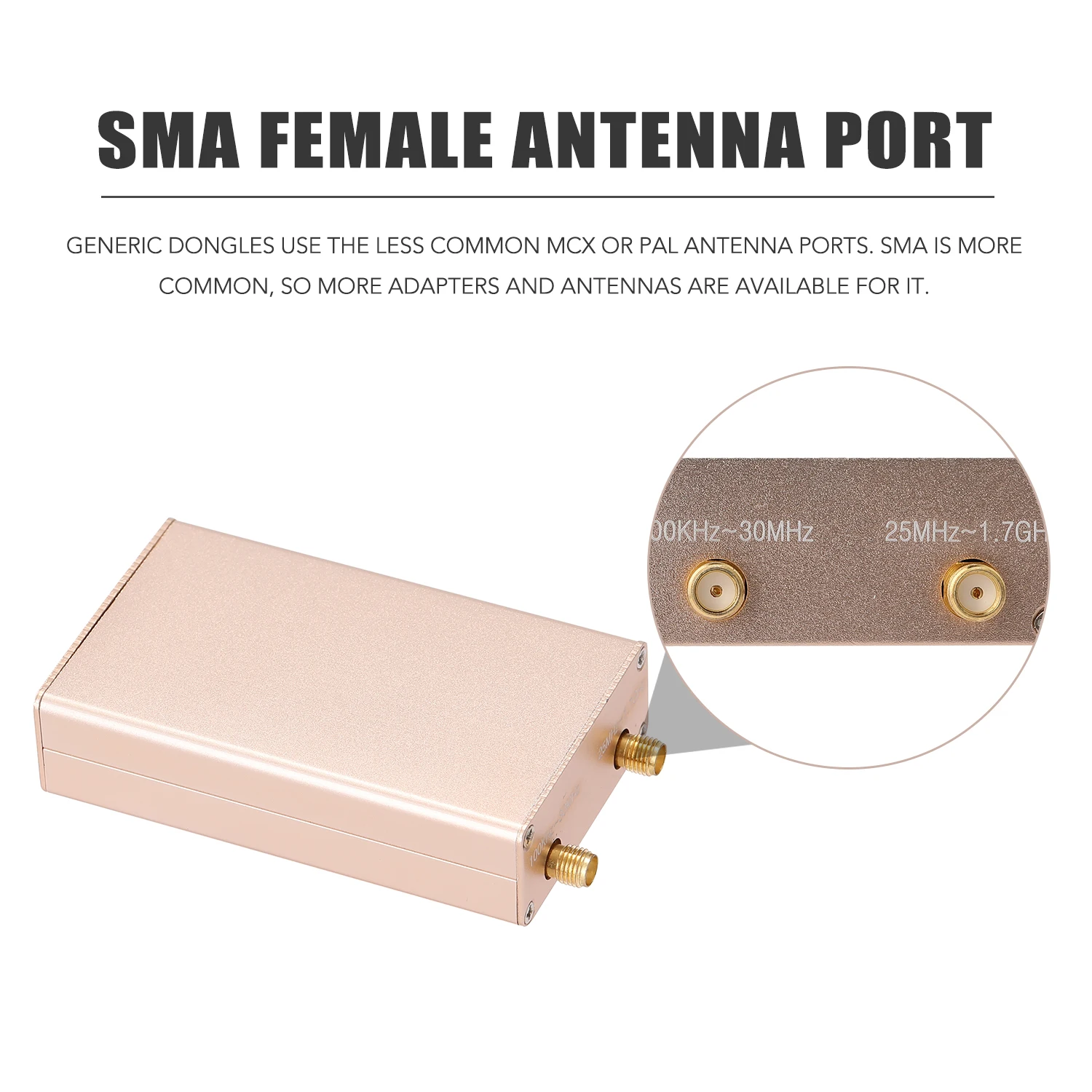 Усилитель радиосигнала RTL SDR FSDR03 RTL2832U R820T2 100-1 8 ГГц с низким уровнем шума