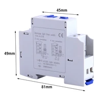 ac 220 240v abs white mechanical home appliance staircase electronic time relay timer switch corridor timer