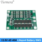 32650 32700 Lifepo4 Батарея сбалансированный BMS 4S 40A 12,8 V 14,4 V для электрического лодочного непрерывного Питание 12V автомобиль Батарея Turmera