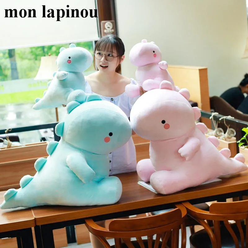 

New 2018 Arrival Plush Dinosaur Toys Cute Cartoon Dinosaur Soft Pillow 30cm 40cm 50cm Stuffed Animal Kids Toy Girl For Doll Soft